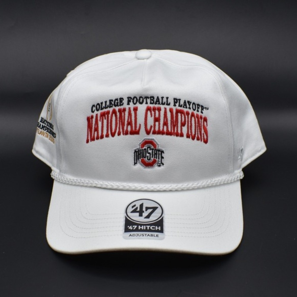 '47 Hitch Ohio State Buckeyes‎ 2024 CFP National Champions Rope Snapback Hat NEW